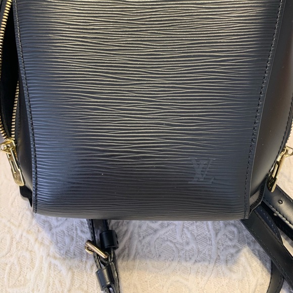 LOUIS VUITTON Epi Mabillon Backpack Black M52232 LV Auth 83122 - Picture 4 of 16